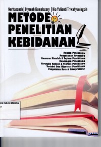 Metode penelitian kebidanan